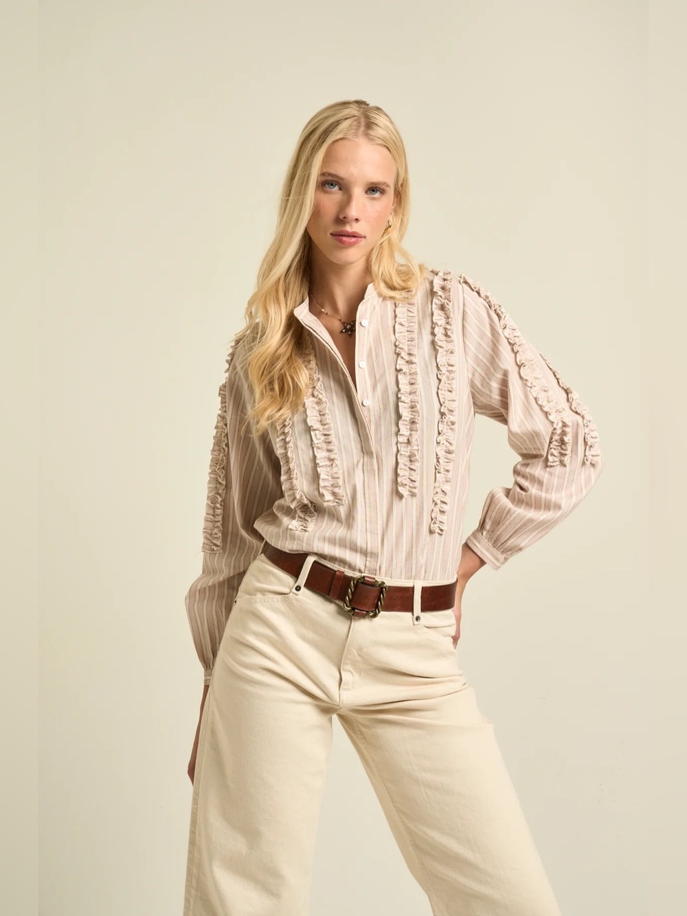 Sonmer Evelyn Blouse Pink Light
